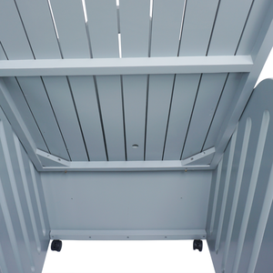 OEM <b>Space</b> <b>Saving</b> Knock Down Wooden Baby Crib European Spruce Timber Light Gray Modern Infant <b>Bed</b> - Product Image 5