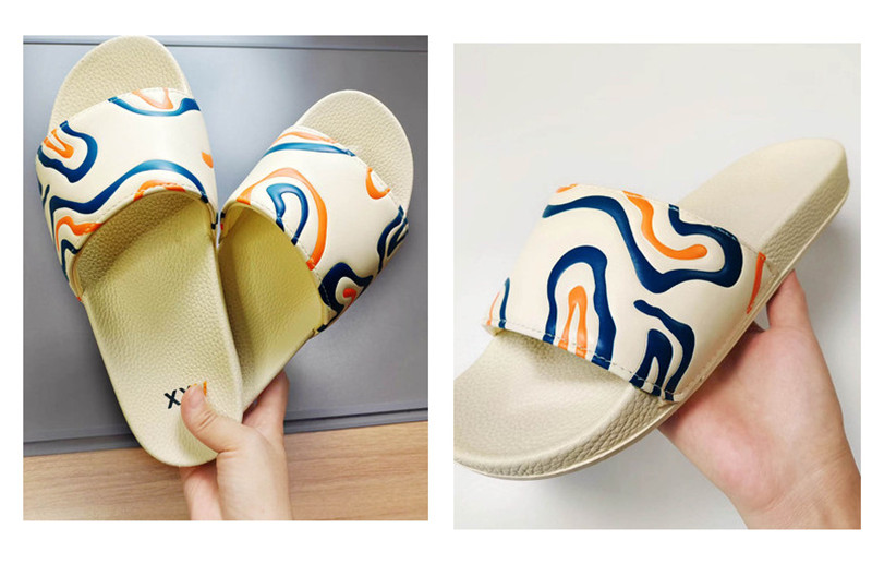 Summer Outdoor Beach Women Slippers Sandals Shoes Mens Think Sole Slides Shoe Wholesale