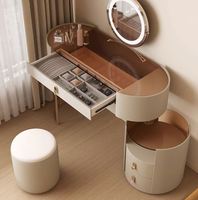 Table de maquillage simple de style européen, sur mesure, pour hôtel et villa, design intérieur complet