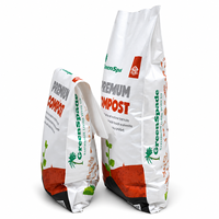 Sac d'emballage plastique tissé en PP BOPP pour engrais, semences et terre, 5KG, 10KG, 15KG, 50KG, personnalisé en usine, vente en gros
