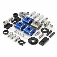 Pièces de vélo électrique usinées CNC de haute précision, accessoires de vélo électrique en alliage d'aluminium personnalisés pour les fabricants OEM