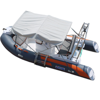Sannce — bateau de pêche gonflable en fibre de verre, bateau à rames de Sport, Hypalon chinois, 3.9m, avec moteur, bon marché