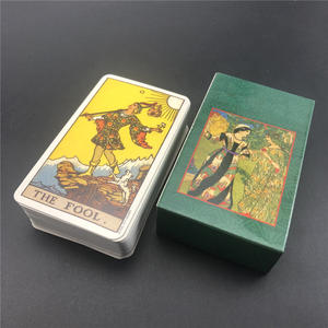 Benutzer definierte <span class=keywords><strong>Tarot</strong></span> karten Russische Espanol-Sprache Drucken von englischen <span class=keywords><strong>Tarot</strong></span> karten mit Reiseführer - Product Image 3