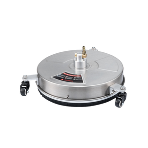 Cepillo de disco de limpieza de suelo de acero inoxidable de alta presión eléctrico de 15 ", limpiador de chasis del tren de rodaje de lavado de coches, arandela inferior HL - Product Image 1