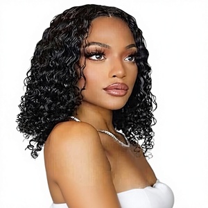 Parrucche Lunghe Riccioline da Donna Completamente Intrecciate a Mano per Commercio all'Ingrosso Transfrontaliero, 10-16 <span class=keywords><strong>Pollici</strong></span>, Permanti e Tingibili - Product Image 1