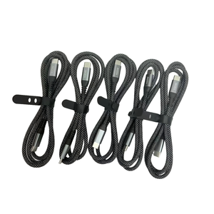 Tendance 1M 2M 240W <span class=keywords><strong>100W</strong></span> Usb c à Usb c 48V 5A Charge Super Rapide Tressé Câble De Données <span class=keywords><strong>Chargeur</strong></span> pour IPhones 15 Android Mobile Pc - Product Image 2