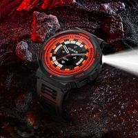 Reloj inteligente clásico KT75 para hombres con luz GPS Deportes Salud Ritmo cardíaco Impermeable BT Llamada y brújula Respuesta Llamada Características Reloj