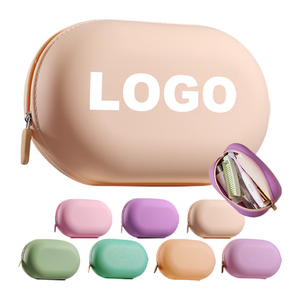 Sac de voyage cosmétique promotionnel, imperméable, en silicone, avec logo personnalisé, trousse de toilette personnalisée - Product Image 1