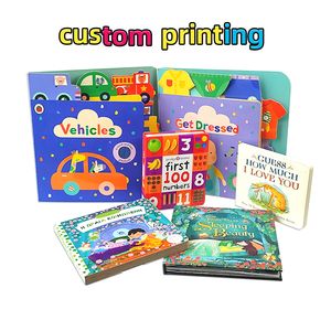 Livre cartonné bilingue anglais-télugu personnalisé pour enfants, livre d'apprentissage durable pour bébés avec coins arrondis pour l'éducation précoce - Product Image 4