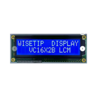 Módulo de Pantalla LCM de Alta Calidad Wisetip COB Vc16X2B, Solución de Retroiluminación LED, Controlador ST7066 +5V, Fuente de Alimentación Única