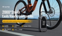 Wireless Multi-mode Free Switching Dual Screen LED Display ABS 12V Inflator Emergency Light Tire Pressure Monitor Charging Bank
