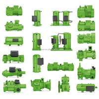 Compresseur à vis semi-hermétique compact Bitzer CSH7673-70Y pour applications de climatisation centralisée et de refroidissement de processus