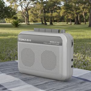 Nuevo Reproductor de Casetes Portátil Retro Estéreo, Mini Reproductor de Casetes Vintage, Grabadora de Casetes - Product Image 1