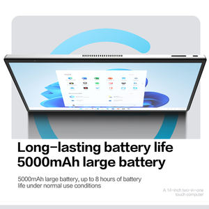 Ordinateur portable 2 en 1 Crelander <span class=keywords><strong>14</strong></span> <span class=keywords><strong>pouces</strong></span>, Intel N95, écran tactile, 16 Go, ordinateur portable fin et portable, tablette <span class=keywords><strong>PC</strong></span>, support pour ordinateur portable, ordinateur portable pour joueurs - Product Image 3