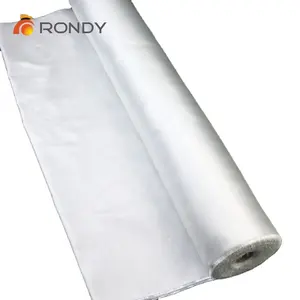 用于管道包装的玻璃纤维布，用于烤箱玻璃纤维布的白色/银色isolamento termico casa玻璃纤维布绝缘