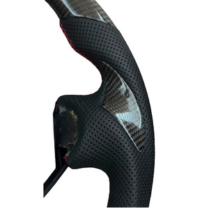 <span class=keywords><strong>Volante</strong></span> <span class=keywords><strong>deportivo</strong></span> de fibra de carbono YTcarbon para 350Z 370Z Z34 FX35 FX37 FX50 QX70 ESQ modelos <span class=keywords><strong>volante</strong></span> de gamuza accesorio de coche - Product Image 6