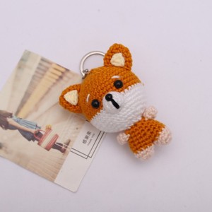Amigurumi, Animales de Peluche Cosidos, Perrito <span class=keywords><strong>Akita</strong></span>, Perro Shiba <span class=keywords><strong>Inu</strong></span>, Llaveros, Tejido, Juguete de Peluche Tejido, Llavero de Shiba <span class=keywords><strong>Inu</strong></span> Corgi - Product Image 6