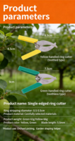 Nouvelles Cisailles de greffage annuel et couteau de greffage pour arbres fruitiers, vigne, arbustes et vergers, avec poignée antidérapante