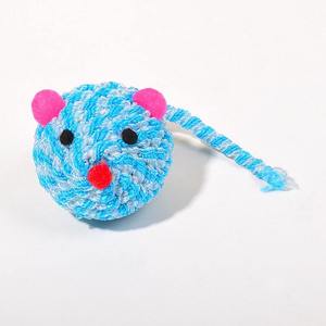 Wholesale Cat Toys Colorful Interactive Plush <b>Mouse</b> Toy with Elastic Thread Cute Head Design to Grind Teeth for Pet Cat Cleaning - Product Image 5