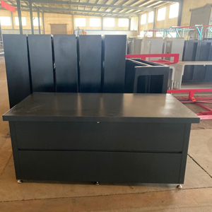 Haman Boîte <span class=keywords><strong>de</strong></span> rangement pour <span class=keywords><strong>jardin</strong></span>, boîte à coussins, <span class=keywords><strong>coffre</strong></span>, métal imperméable, <span class=keywords><strong>acier</strong></span> galvanisé 69x165x85cm 692l - Product Image 2