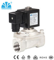Katup Solenoid Piston Baja Tahan Karat YCPS31 Pengontrol Minyak, Air Panas, dan Uap Sistem Angkat Langsung