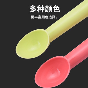 Ice Cream Spoon Plastic Ball Scoop Dishwasher Safe For Ice Cream Fruit Watermelon Popsicle - Product Image 1