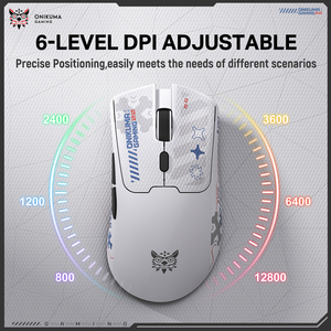 <span class=keywords><strong>เมาส์</strong></span>ไร้สายแบ<span class=keywords><strong>บ</strong></span>ชาร์จไฟได้เมาส์เล่นเกม DM01จากยุโรป exw onikuma - Product Image 6