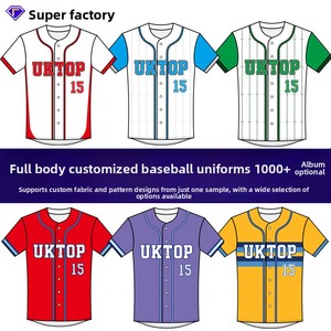 Tenue de baseball professionnelle personnalisée 2026 – Haut de cardigan court à séchage rapide pour le baseball et le softball - Product Image 5