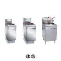 Certificat ETL approuvé en acier inoxydable 48 "plaque chauffante à gaz de comptoir équipement commercial pour restaurant et cuisine