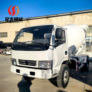 Camión Mezclador de Concreto Autocargable de 4m3, Camión Mezclador de Concreto para Obras de Construcción - Product Image 3