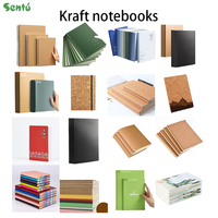 Nouveau Cahier B5 2026, Carnet de Notes Souple A4, Cahier d'Exercices A5, Fiches Horizontales à Reliure Cousue, Pages Intérieures Épaisses