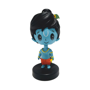 Shree Krishna Bobblehead Dashboard Idol Spiritual <b>Car</b> Dashboard Decoration Resin Statue for Home Office <b>Table</b> Decor Gift - Product Image 1