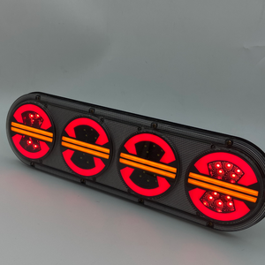 Luci Posteriori per Auto e Camion, Luci di Avvertimento Antiurto, Luci Lampeggianti per Bordi 12V-24V IP68 - Product Image 2