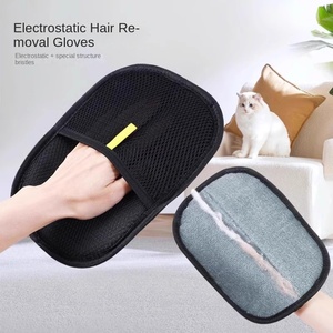 Spazzola Elettrostatica multifunzionale guanti <span class=keywords><strong>per</strong></span> la rimozione dei peli di animali domestici appiccicoso strumento di adsorbimento <span class=keywords><strong>per</strong></span> Cat Dog Pet toelettatura <span class=keywords><strong>accessori</strong></span> - Product Image 2