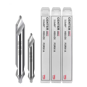 Foret de centrage bibo YG à double extrémité 60 degrés en acier rapide au cobalt, foret à point fixe 1-5 - Product Image 4
