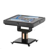 Machine à Mahjong Professionnelle Portable Personnalisée, Conception Pliante Double Usage, Système de Mélange Silencieux, Table Intelligente pour Club/Casino