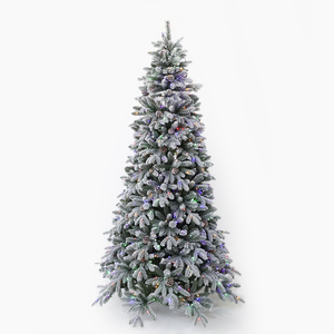 Árbol de Navidad Nevado Artificial Realista con Nieve para Decoración del Hogar - Product Image 3