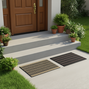 Tapete Atrapapolvo Astra, Tapete de Entrada con Cepillo de Poliéster, 18x30 Pulgadas, Uso Interior y Exterior - Product Image 3