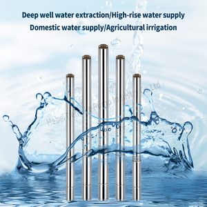DEHUIKE precio de fábrica al por mayor granja de riego de alta elevación de acero inoxidable pozo profundo sumergible bomba de pozo - Product Image 5