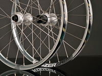 Roue de vélo pliable Koozer GR25 avec jante à disque et moyeu à cliquet 350, assemblage personnalisé, 406c 24H 12x74 12x100 12x142mm HGR XDR MSR 8-12S