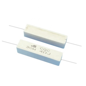 Resistore Ceramico Orizzontale ad Alta Frequenza da 5W, 7W, 10W, 15W, 20W, 30W, con Resistenza da 1 Ohm a 30 Ohm - Product Image 2