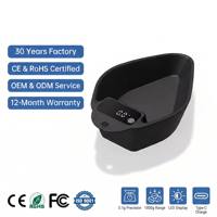 Mini balance à café numérique avec tasse graduée, précision 0,1g, 0,3g-1000g, rechargeable par Type-C, balance pour grains de café