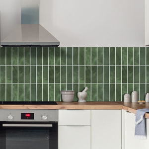 Azulejos de <span class=keywords><strong>Pared</strong></span> Rectangulares Autoadhesivos, <span class=keywords><strong>Vinilo</strong></span> Decorativo Fácil de Instalar <span class=keywords><strong>para</strong></span> Renovación del Hogar - Product Image 6