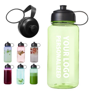 <span class=keywords><strong>Botella</strong></span> de Plástico Tritan de Boca Ancha, <span class=keywords><strong>Botella</strong></span> de Viaje para Deportes de Gimnasio, Unisex, Ecológica, Libre de BPA, 32oz - Product Image 1