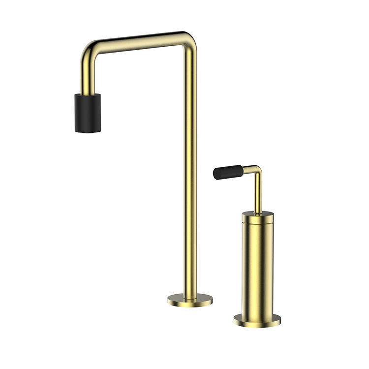 Brass Bathroom Washbasin Faucet Single Handle Cold And Hot Mixer