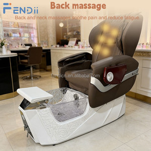 <span class=keywords><strong>2026</strong></span> Professionelle Nagelstudio-Möbel Luxuriöser Elektrischer Rohrloser Fuß-Spa-<span class=keywords><strong>Massage</strong></span>-Pediküre-Stuhl mit Schüssel - Product Image 3