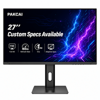Monitor de 27 Pulgadas OEM ODM de Bajo Precio, 165Hz, 1ms, IPS, Curvo y Plano, para Monitor Curvo de 27 Pulgadas y Monitor de PC de 27 Pulgadas