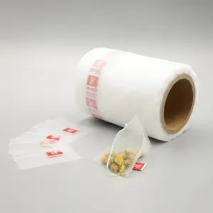 Film in rotolo di PLA biodegradabile per la produzione di bustine di tè piramidali