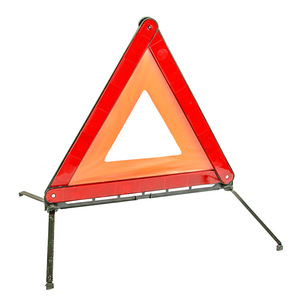 Triángulo de advertencia para coche, señal reflectante plegable de 24 pulgadas para seguridad vial en caso de emergencia del vehículo - Product Image 5