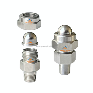 1/4TT-TB-SS Slot <strong>Fan</strong> Jet Quick Connect Air Knife Spray <strong>Steam</strong> Humidification <strong>Cooling</strong> Blowing Drying Clean Water Curtain Nozzle - Product Image 1